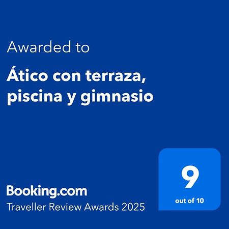 Апартаменты Atico Con Terraza, Piscina Y Gimnasio Вильягарсия-де-Ароса Экстерьер фото
