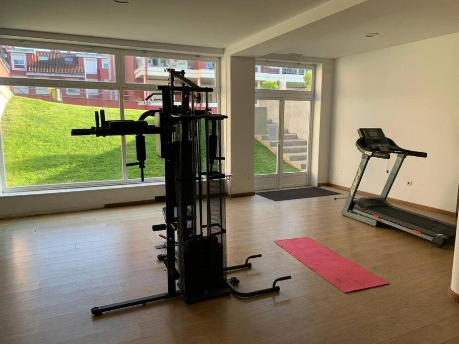 Апартаменты Atico Con Terraza, Piscina Y Gimnasio Вильягарсия-де-Ароса Экстерьер фото
